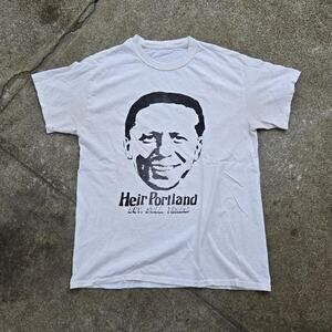 Y2k Heir Portland x Tom Peterson Face Graphic T Shirt Local Hook Ups Supreme